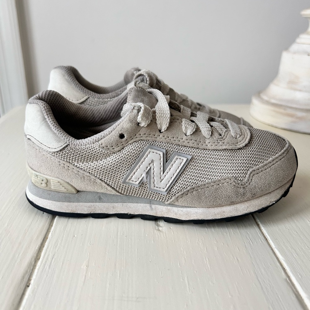 New Balance Kids' Light Gray Sneakers